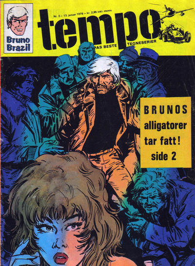 Cover for Tempo (Hjemmet / Egmont, 1966 series) #3/1976