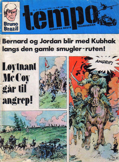 Cover for Tempo (Hjemmet / Egmont, 1966 series) #4/1976