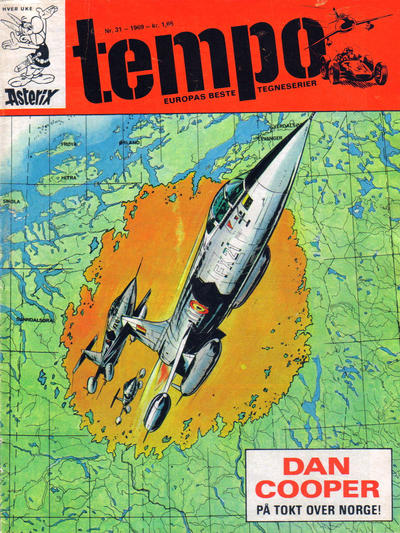 Cover for Tempo (Hjemmet / Egmont, 1966 series) #31/1969