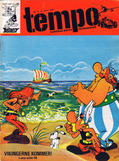Cover for Tempo (Hjemmet / Egmont, 1966 series) #16/1969