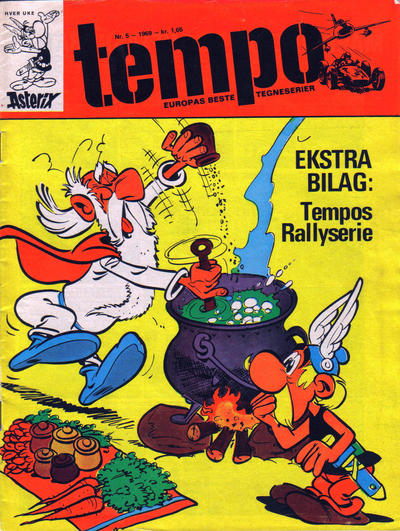 Cover for Tempo (Hjemmet / Egmont, 1966 series) #5/1969