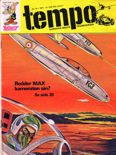 Cover for Tempo (Hjemmet / Egmont, 1966 series) #10/1971