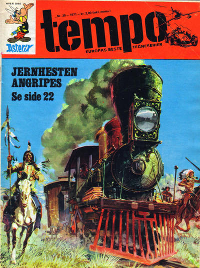 Cover for Tempo (Hjemmet / Egmont, 1966 series) #36/1971
