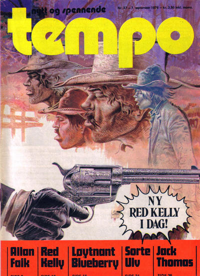 Cover for Tempo (Hjemmet / Egmont, 1966 series) #37/1976