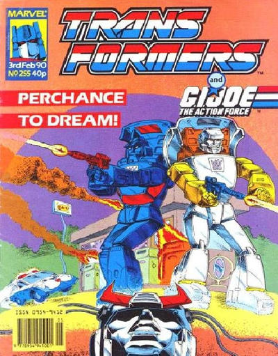 Cover for The Transformers (Marvel UK, 1984 series) #255