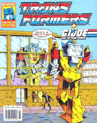 Cover for The Transformers (Marvel UK, 1984 series) #257