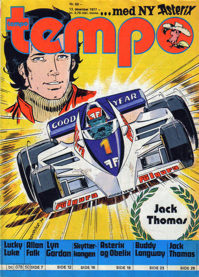 Cover for Tempo (Hjemmet / Egmont, 1966 series) #50/1977