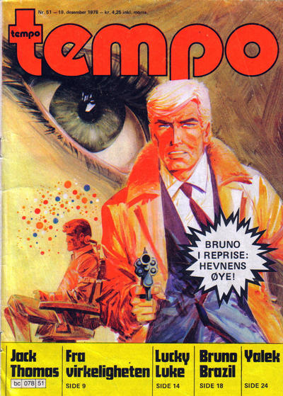 Cover for Tempo (Hjemmet / Egmont, 1966 series) #51/1978