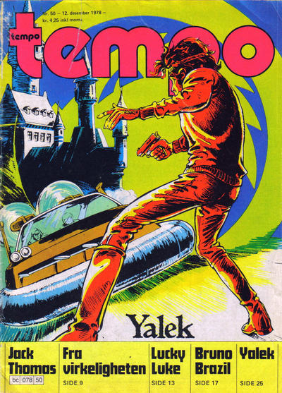 Cover for Tempo (Hjemmet / Egmont, 1966 series) #50/1978
