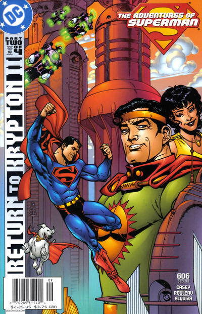 Cover for Adventures of Superman (DC, 1987 series) #606 [Newsstand]
