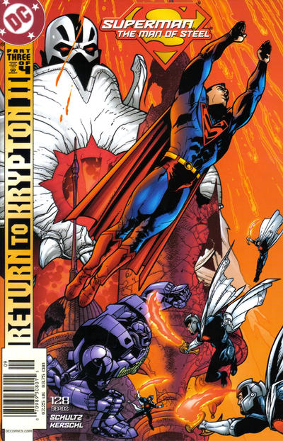 Cover for Superman: The Man of Steel (DC, 1991 series) #128 [Newsstand]