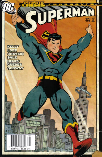 Cover for Superman (DC, 1987 series) #226 [Newsstand]