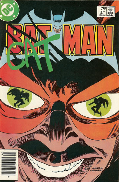 Cover for Batman (DC, 1940 series) #371 [Newsstand]
