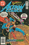 Cover Thumbnail for Action Comics (1938 series) #528 [Newsstand]