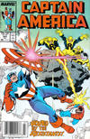 Cover for Captain America (Marvel, 1968 series) #343 [Newsstand]