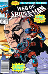 Cover Thumbnail for Web of Spider-Man (1985 series) #89 [Newsstand]