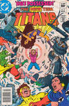 Cover for The New Teen Titans (DC, 1980 series) #17 [Newsstand]