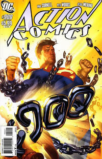 Cover Thumbnail for Action Comics (DC, 1938 series) #900 [Adam Hughes Cover]