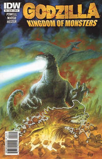 Cover Thumbnail for Godzilla: Kingdom of Monsters (IDW, 2011 series) #2 [Cover B]