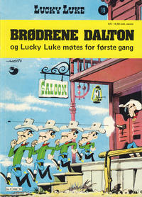 Cover Thumbnail for Lucky Luke (Semic, 1977 series) #19 - Brødrene Dalton og Lucky Luke møtes for første gang [1. opplag]