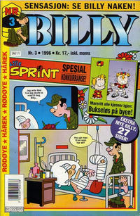Cover Thumbnail for Billy (Semic, 1977 series) #3/1996