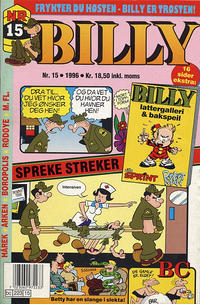 Cover Thumbnail for Billy (Semic, 1977 series) #15/1996