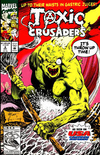 Cover for Toxic Crusaders (Marvel, 1992 series) #8