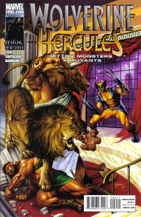 Cover for Wolverine / Hercules: Myths, Monsters & Mutants (Marvel, 2011 series) #2