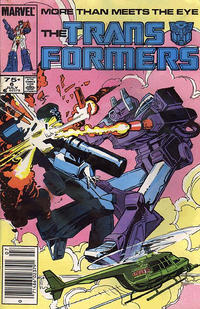 Cover Thumbnail for The Transformers (Marvel, 1984 series) #6 [Newsstand]