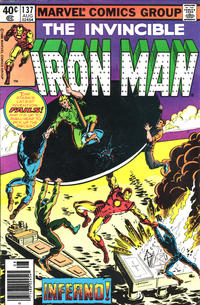 Cover for Iron Man (Marvel, 1968 series) #137 [Newsstand]