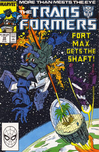 Cover Thumbnail for The Transformers (Marvel, 1984 series) #39 [Direct]