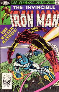 Cover for Iron Man (Marvel, 1968 series) #156 [Direct]