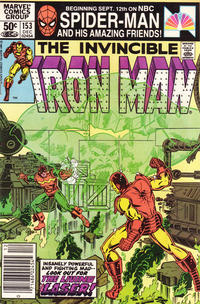 Cover Thumbnail for Iron Man (Marvel, 1968 series) #153 [Newsstand]