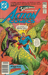 Cover Thumbnail for Action Comics (DC, 1938 series) #519 [Newsstand]