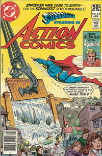 Cover Thumbnail for Action Comics (DC, 1938 series) #518 [Newsstand]