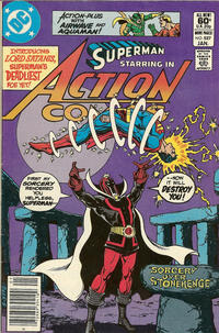Cover Thumbnail for Action Comics (DC, 1938 series) #527 [Newsstand]