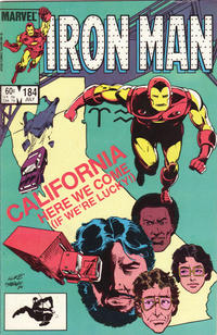 Cover for Iron Man (Marvel, 1968 series) #184 [Direct]