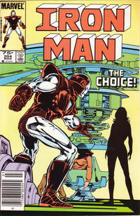 Cover Thumbnail for Iron Man (Marvel, 1968 series) #204 [Newsstand]