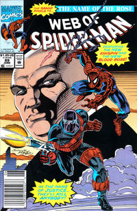 Cover Thumbnail for Web of Spider-Man (Marvel, 1985 series) #89 [Newsstand]