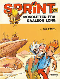 Cover Thumbnail for Sprint (Semic, 1986 series) #26 - Monolitten fra Kaalson Long [2. opplag]