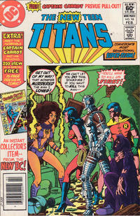 Cover Thumbnail for The New Teen Titans (DC, 1980 series) #16 [Newsstand]