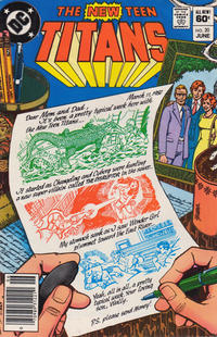 Cover Thumbnail for The New Teen Titans (DC, 1980 series) #20 [Newsstand]