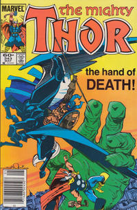 Cover Thumbnail for Thor (Marvel, 1966 series) #343 [Newsstand]