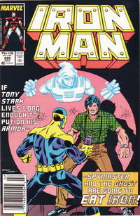Cover Thumbnail for Iron Man (Marvel, 1968 series) #220 [Newsstand]