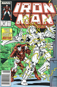Cover for Iron Man (Marvel, 1968 series) #221 [Newsstand]