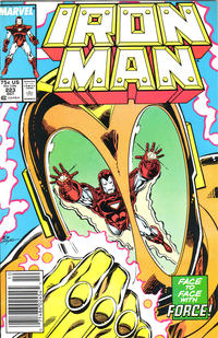Cover for Iron Man (Marvel, 1968 series) #223 [Newsstand]