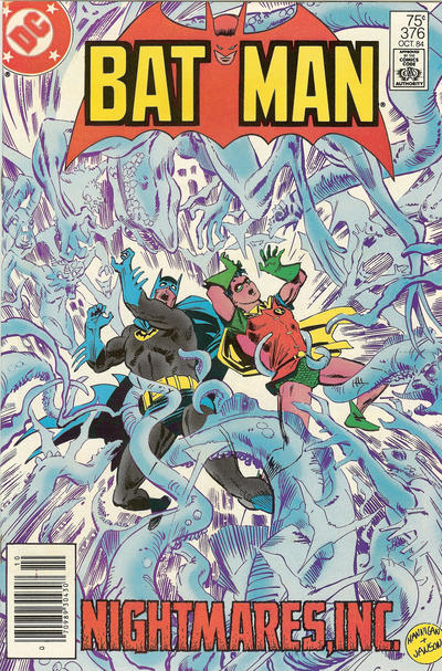 Cover for Batman (DC, 1940 series) #376 [Newsstand]