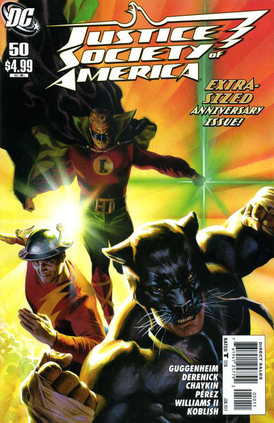 Cover for Justice Society of America (DC, 2007 series) #50