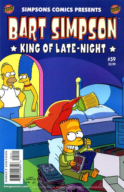Cover for Simpsons Comics Presents Bart Simpson (Bongo, 2000 series) #59