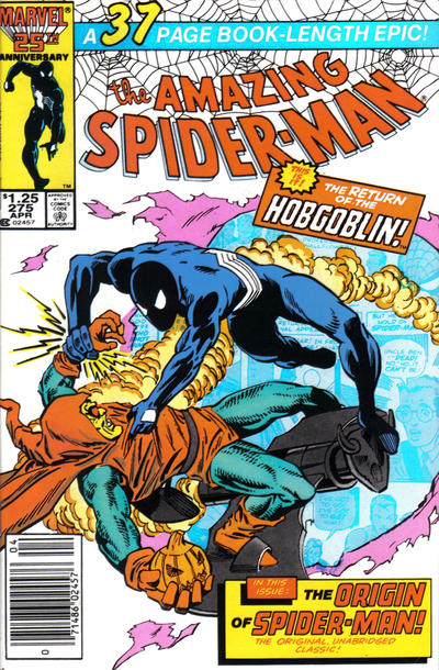 Cover for The Amazing Spider-Man (Marvel, 1963 series) #275 [Newsstand]